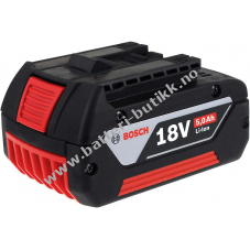 Batteri til Bosch vinkel sliper GWS 18 V-Li 5000mAh original