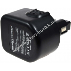 Batteri til Black & Decker Batteridrill CD12CA 1500mAh