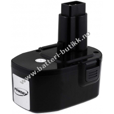 Batteri til Black & Deck borr og skrudrill CD1440K 3000mAh NiMH japan.celler