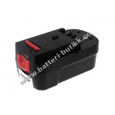 Batteri til Black & Decker Modell Slide Pack FIRESTORM FSB18 2000mAh