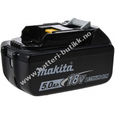 Batteri til Makita Blockbatteri BSS501 5000mAh Original