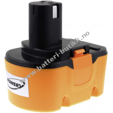 Batteri til verkty type Ryobi CHD1441 2000mAh NiMH