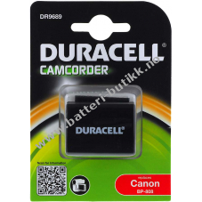 Duracell Batteri til Canon FS10 Flash Memory Camcorder (BP-808)