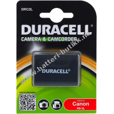 Duracell Batteri til Canon Videokamera  BP-2LH