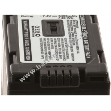 Batteri til Panasonic AG-DVC180A 5400mAh