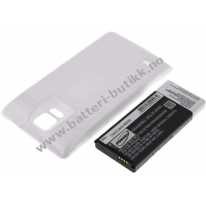Batteri til Samsung Galaxy Note 4 6400mAh hvit