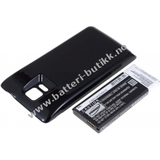 Batteri til Samsung Galaxy Note 4 6000mAh sort