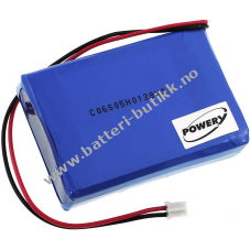 Batteri til Olympia betaLi-Iongsterminal CM911