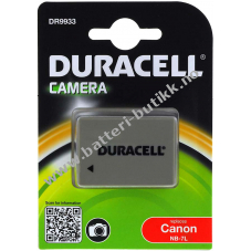 Duracell Batteri til Canon PowerShot G10 IS