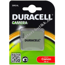 Duracell Batteri til Canon PowerShot TX1