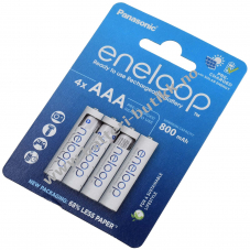 Panasonic eneloop HR03 800mAh NiMH 4er Pack