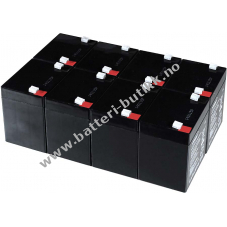 lead-gel Batteri til USV APC Smart-UPS 2200 RM 2U