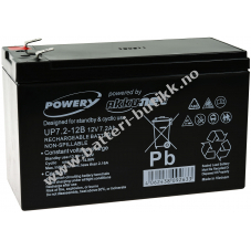 lead-gel Batteri til USV APC Back-UPS BK500-FR