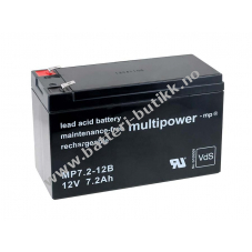 Powery ErstatningsBatteri til USV APC Power Saving Back-UPS BE550G-GR