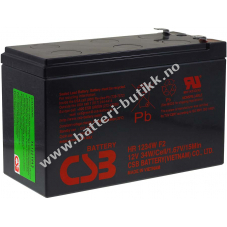 CSB Hochstrom Bleibatteri HR1234WF2 12V 9Ah