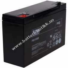 FIAMM erstatning Batteri til USV emergency strm emergency lighting 6V 12Ah (surrogates 10Ah)