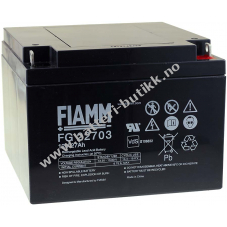 FIAMM Blybatteri FG22703 Vds