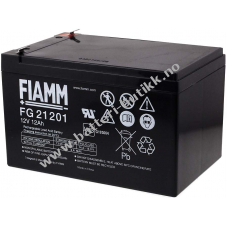 FIAMM erstatning Batteri til boats model making camper hobby camping 12V 12Ah