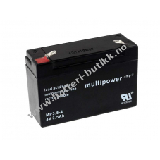 Powery BlyBatteri (multipower) MP3,5-4