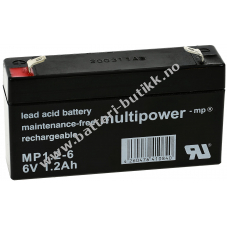 Powery BlyBatteri (multipower) MP1,2-6