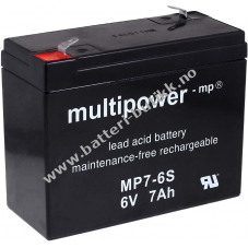 Powery BlyBatteri (multipower) MP7-6S