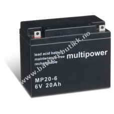 Powery BlyBatteri (multipower) MP20-6