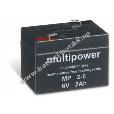 Powery BlyBatteri (multipower) MP2-6