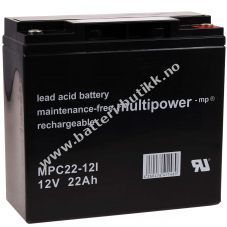 Powery BlyBatteri (multipower) MP22-12C Deep cycle