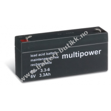 Powery BlyBatteri (multipower) MP3,3-6