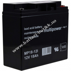 Powery BlyBatteri (multipower) MP18-12I Vds