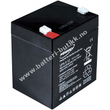 lead-gel Batteri 12V 4,5Ah