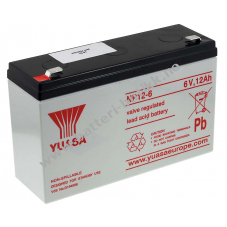 YUASA Blybatteri NP12-6 Vds