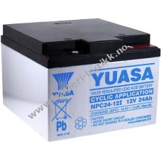 YUASA Blybatteri NPC24-12I (Deep Cycle)