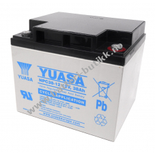 YUASA Blybatteri NPC38-12I (Deep Cycle)