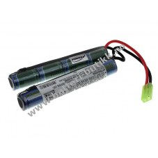 Batteri til Softgun 9,6V-1500mAh