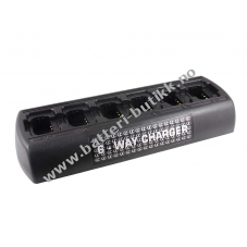 6-veis radio batterilader til Ericsson type WC006A64850P7