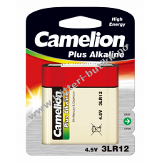 batteri Camelion 3LR12 Flachbatteri 4,5V 1 stk.