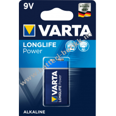 Varta 4922 Batteri 9V batteri 1er Blister