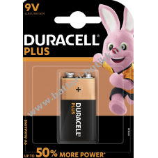 batteri Duracell Plus Pow MN1604 9V