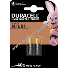 Duracell LR1 type batteri Sikkerhet 1er Blister