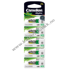 batteri Camelion 23GA 12,0Volt 5 stk.