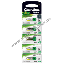 batteri Camelion LR23A 12,0Volt 5 stk.