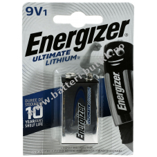Energizer Ultimate Lithium Batterie X522 9V-Block Blister