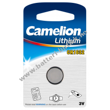 Lithium knappcelle Camelion CR1632 1 stk.