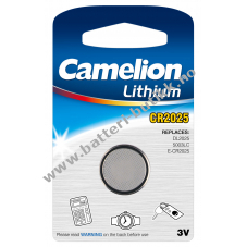 Lithium knappcelle Camelion CR2025 1 stk.