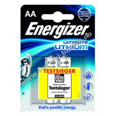Energizer Lithium Batterier AA Blister av 2